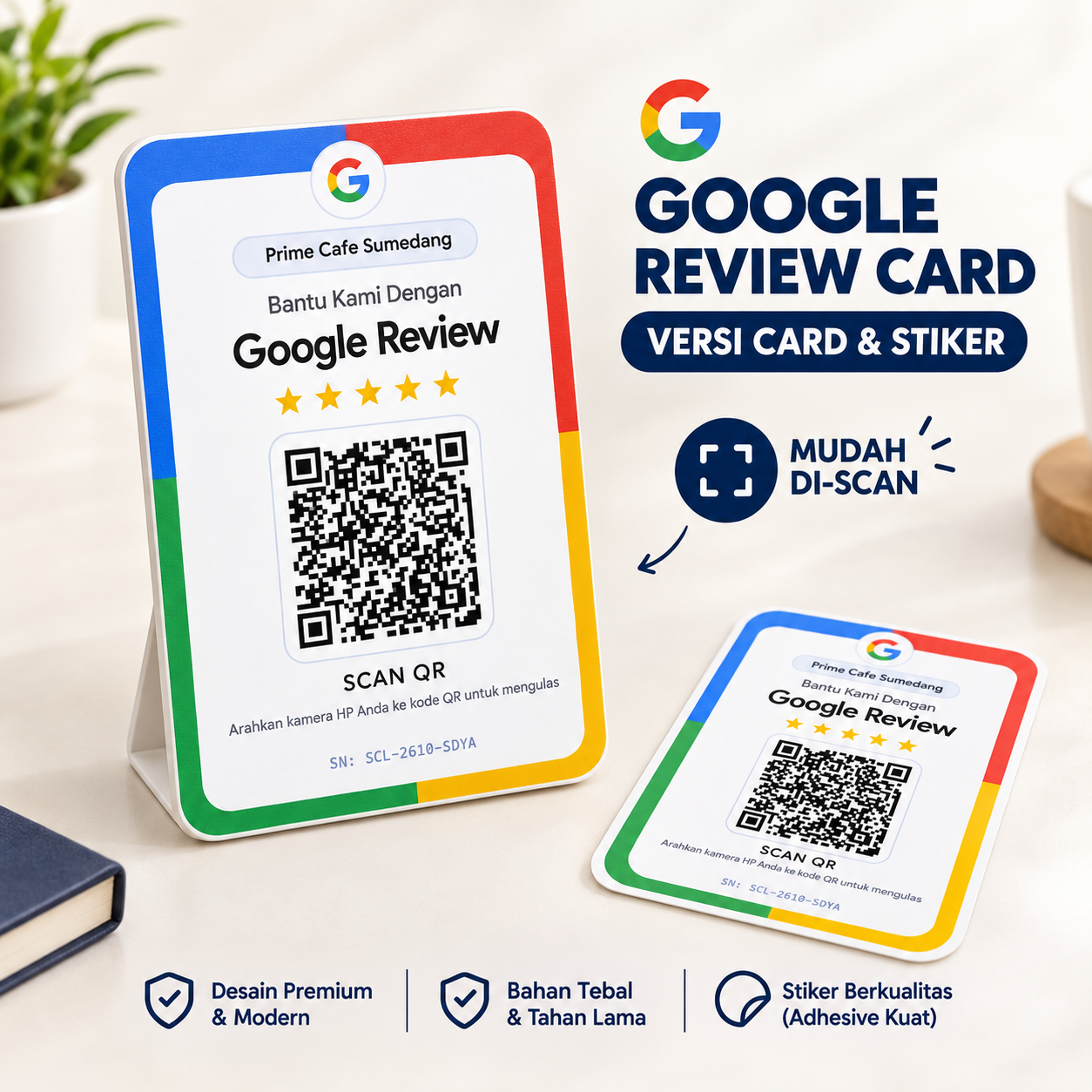 Google Review Card: Senjata Rahasia Tingkatkan Kepercayaan Bisnis Anda